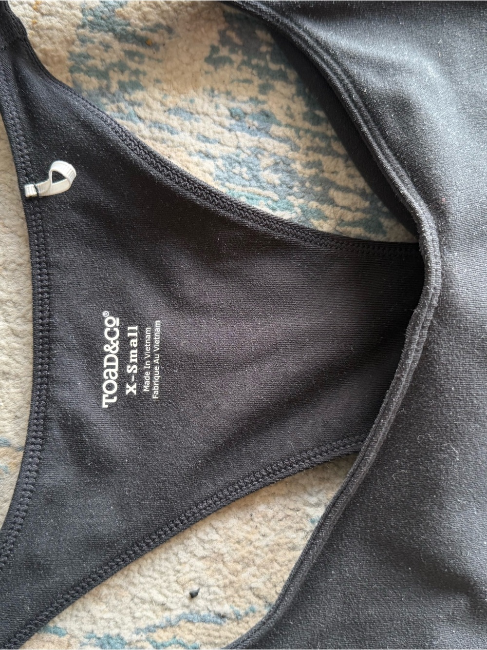 Toad&Co Black Racerback dress